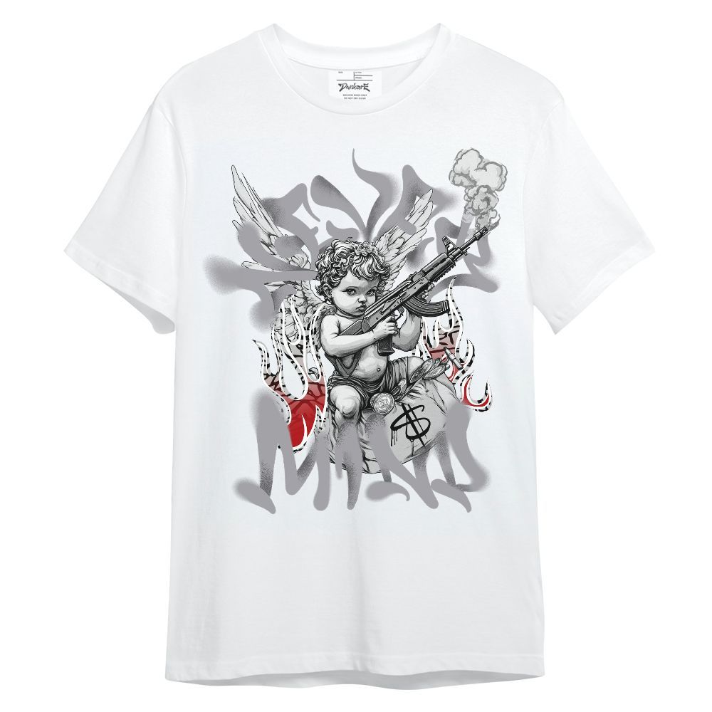 Shirt To Match Cement Grey 3s - Nevermind Angel Unisex Shirt