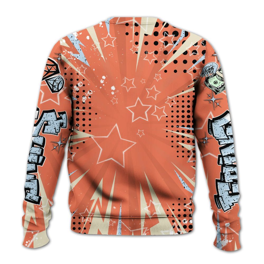 Sweatshirt To Match DJ Khaled Crimson Bliss 5s - Grind2 Shine Later All Over Print