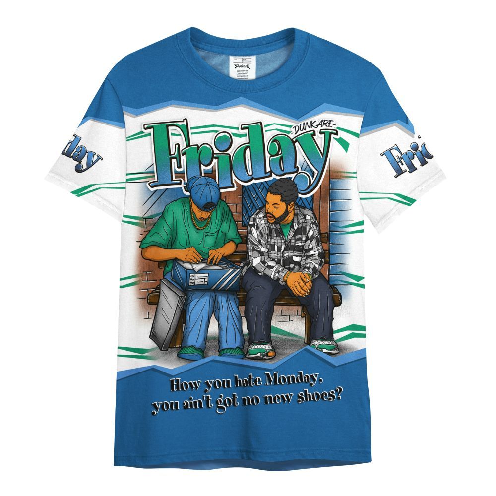 Shirt To Match 95 Big Bubble Slate - Friday Movie 90s TV All Over Print