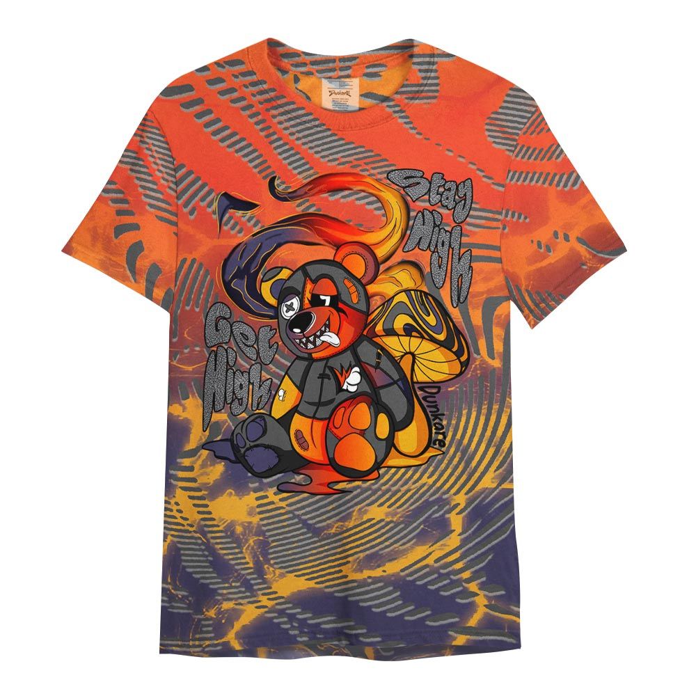 Shirt To Match Rio 3s - Get High Bear Fume Shirt Unisex