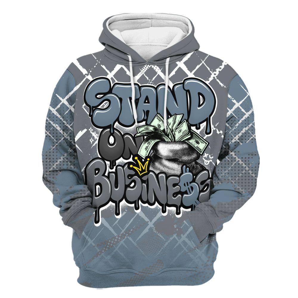 Hoodie To Match Air Max DN Silver Bullet - Halftone Stand Business Dripping All Over Print