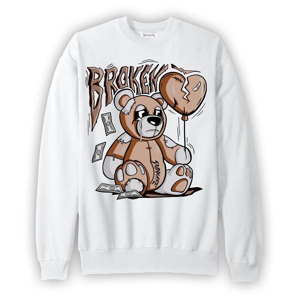 Sweatshirt To match Sweatshirt Broken Bear, OG Latte 1s Sweatshirt To Match Sneaker 2304 NCMD