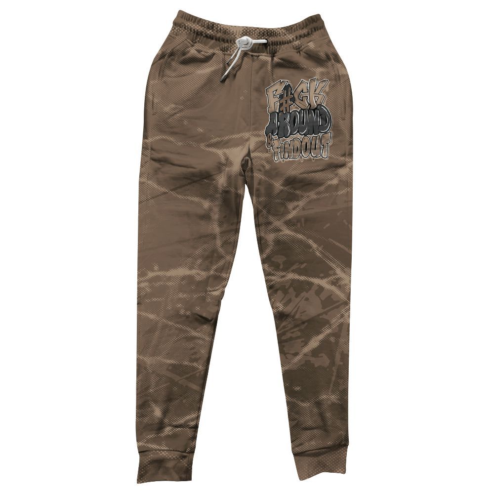 Sweatpant To Match Dark Mocha Jack - F Around Find Out Graphic Profound All Over Print