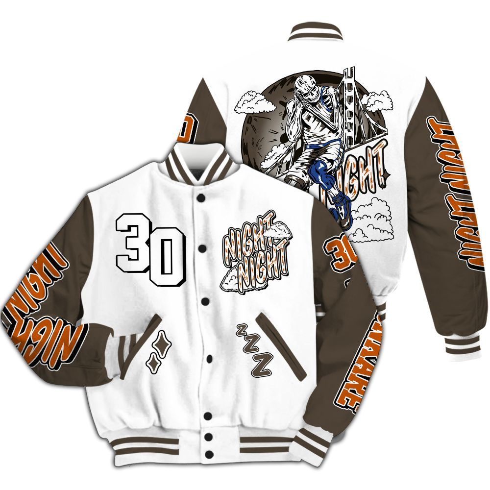 Varsity Jacket To Match Palermo GS League - Seeya Skeleton All Over Print