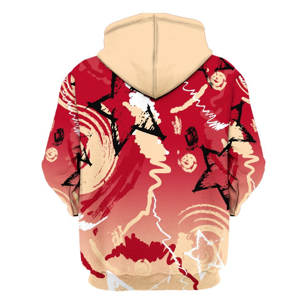 Hoodie To Match Retro Pizza GS 4s - Grind Shine Later Drip All Over Print