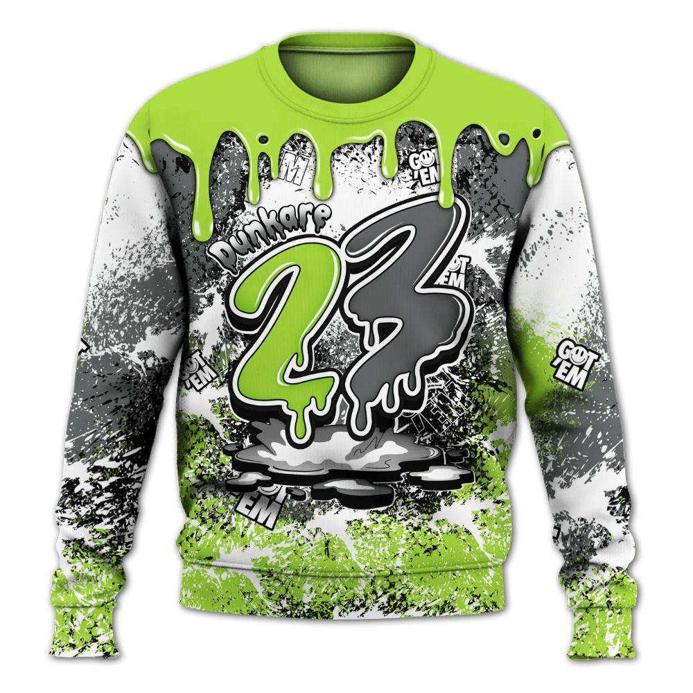 Sweatshirt To Match Air Max 95 Neon - Dripping 23 Drip All Over Print