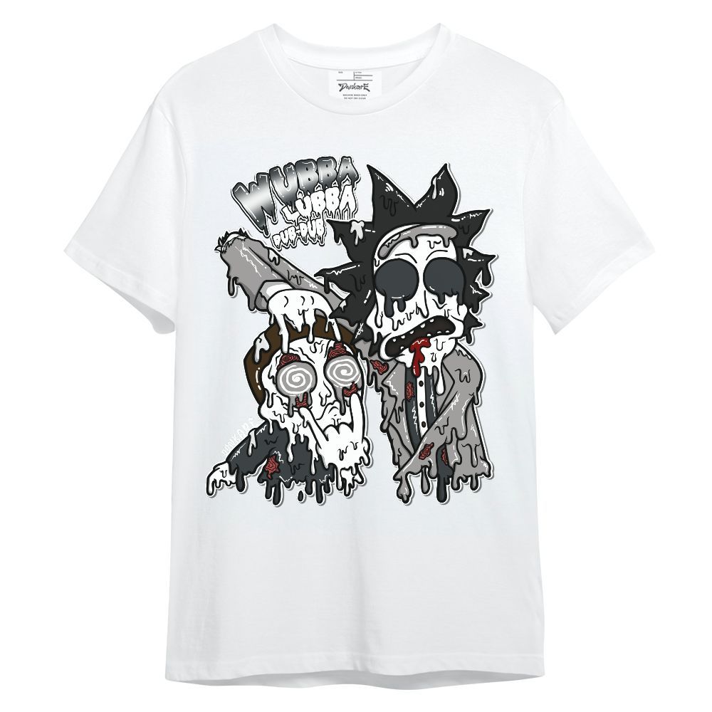 Shirt To Match OG Steel Grey 10s - Wubba Rick Drip Graphic
