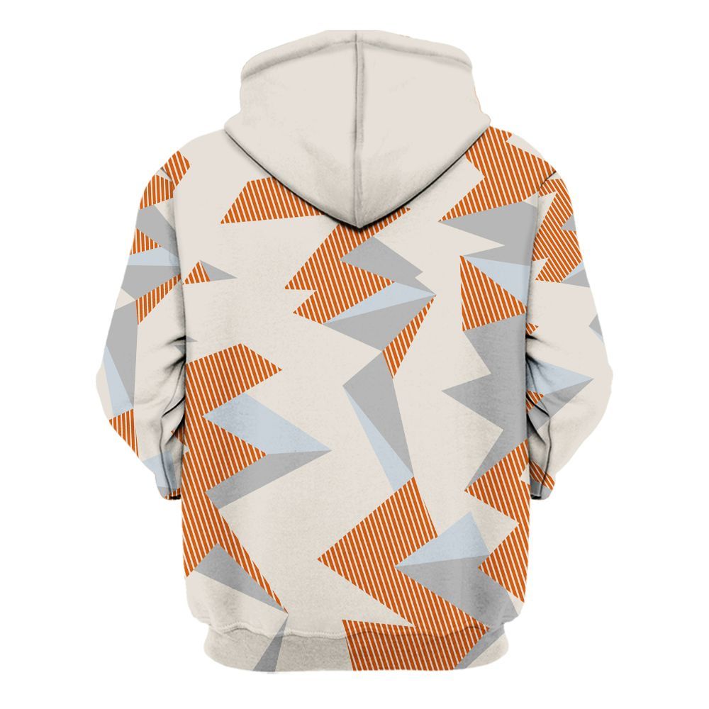 Hoodie To Match SE Craft 5s - Geometric Camouflage Pattern All Over Print