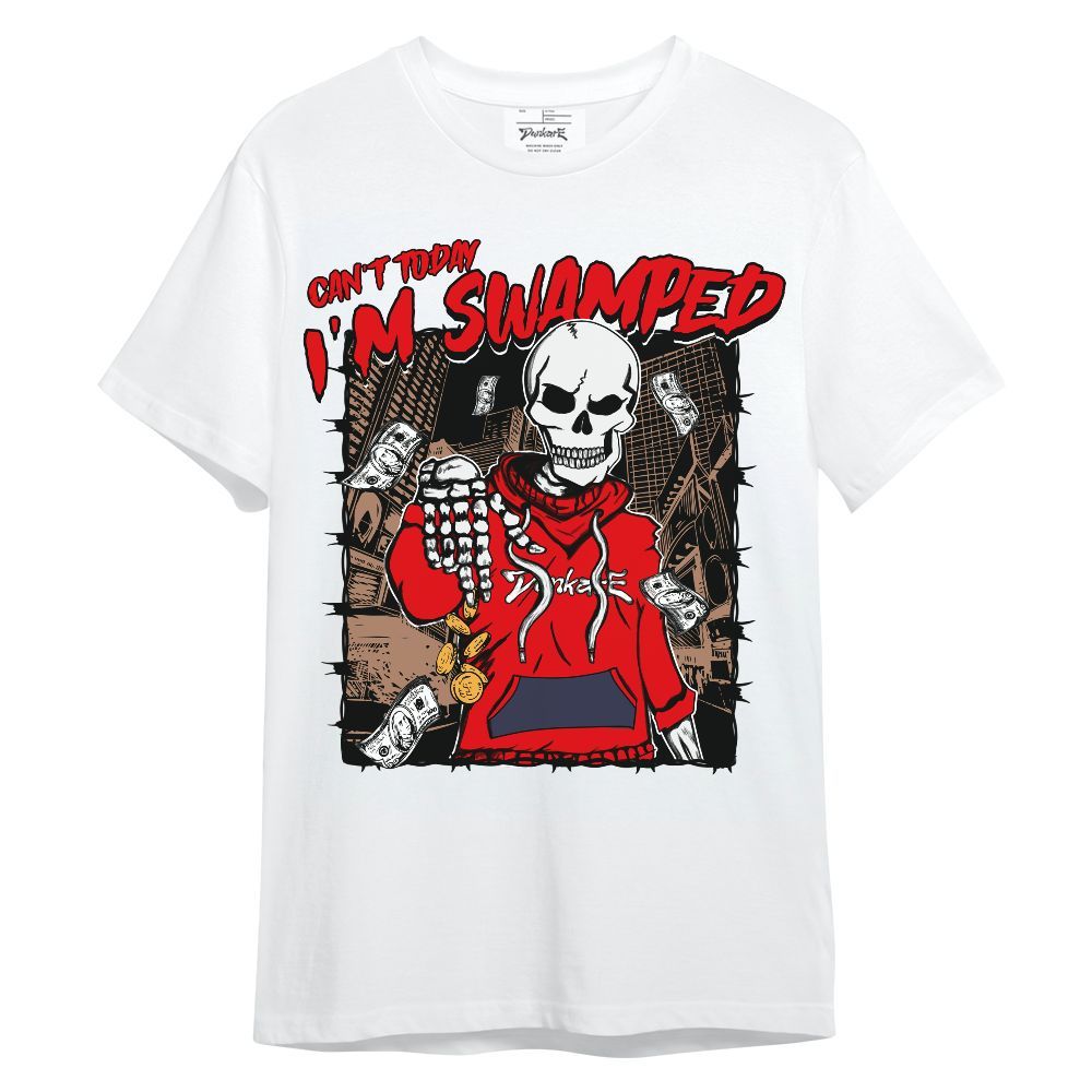 Shirt To Match Low OG Howard Bison 1s - Can't Today I'm Swamped Unisex Shirt