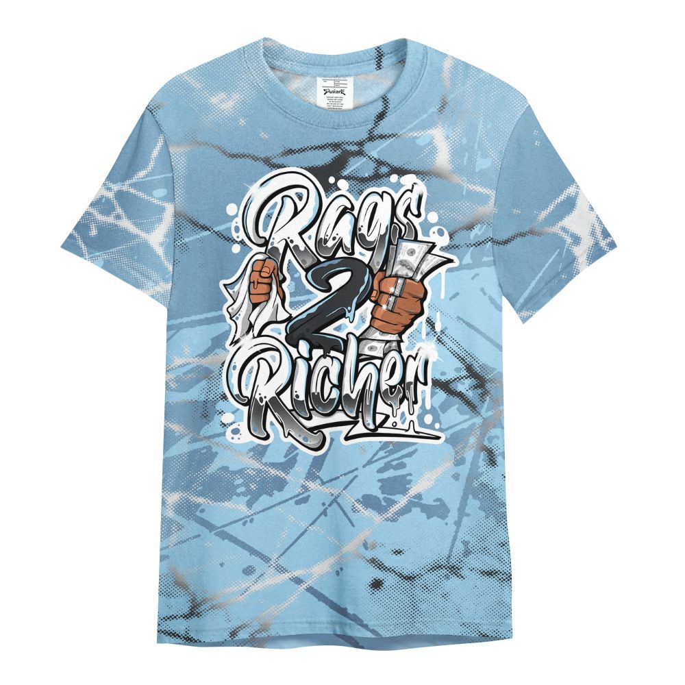 Shirt To Match Legend Blue 11s - Rag 2 Rich Graphic All Over Print