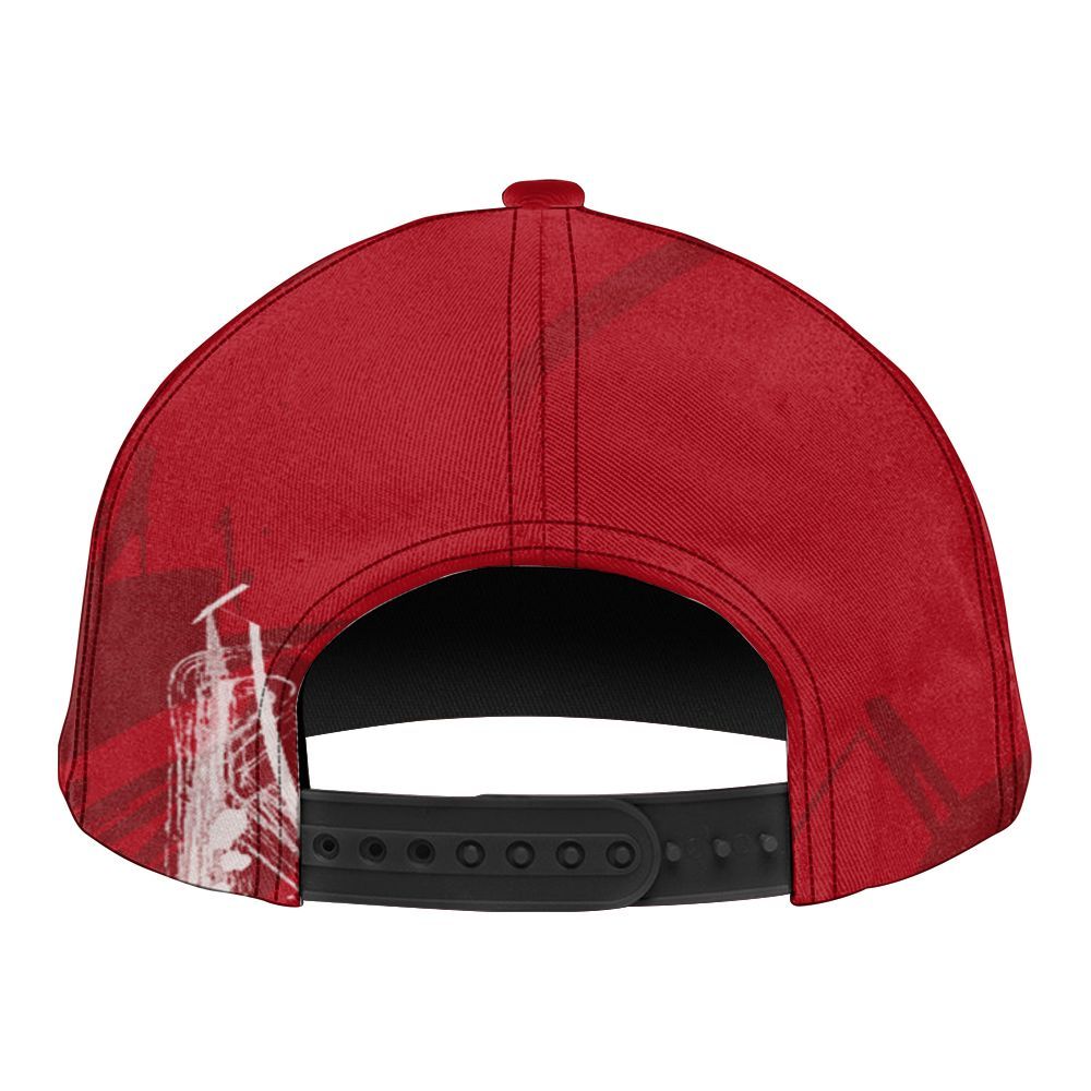 Snapback To Match Bred Velvet 11s - False Romance Hugz Messyz Graphic