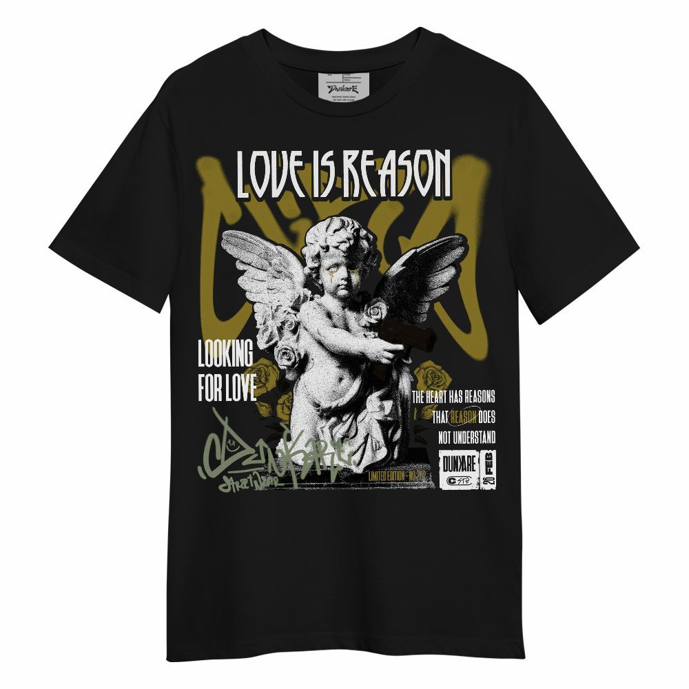 Shirt To Match Air Flightposite Metallic Gold - Love Is Reason Unisex Shirt
