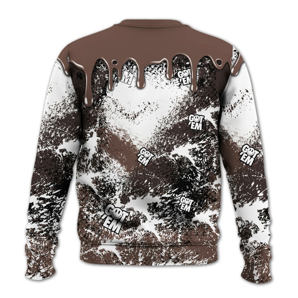 Sweatshirt To Match Air Force 1 Low Escape - Dripping 23 Drip All Over Print