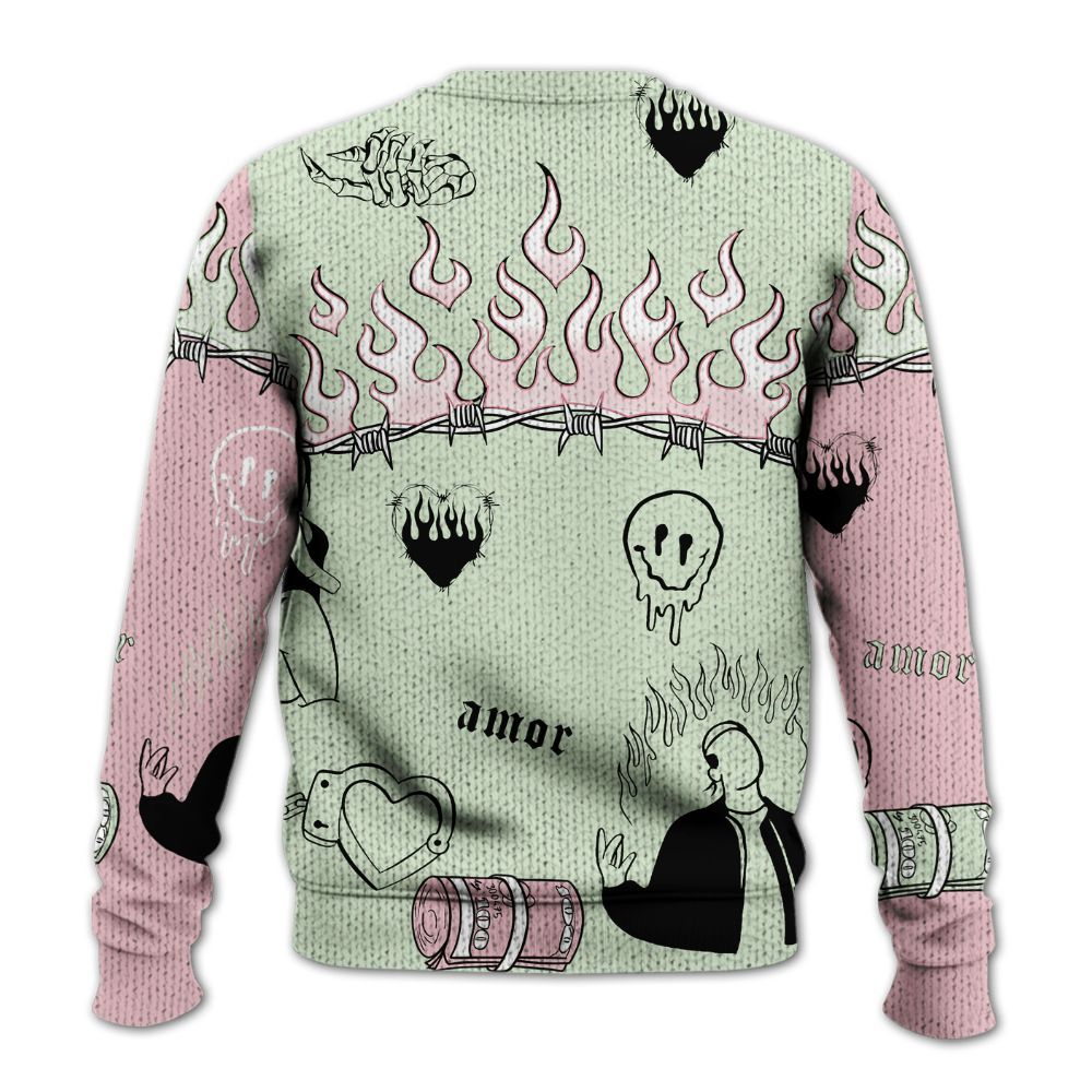 Sweater To Match Spring Is In The Air 3s - Snake Trust No One Graphic