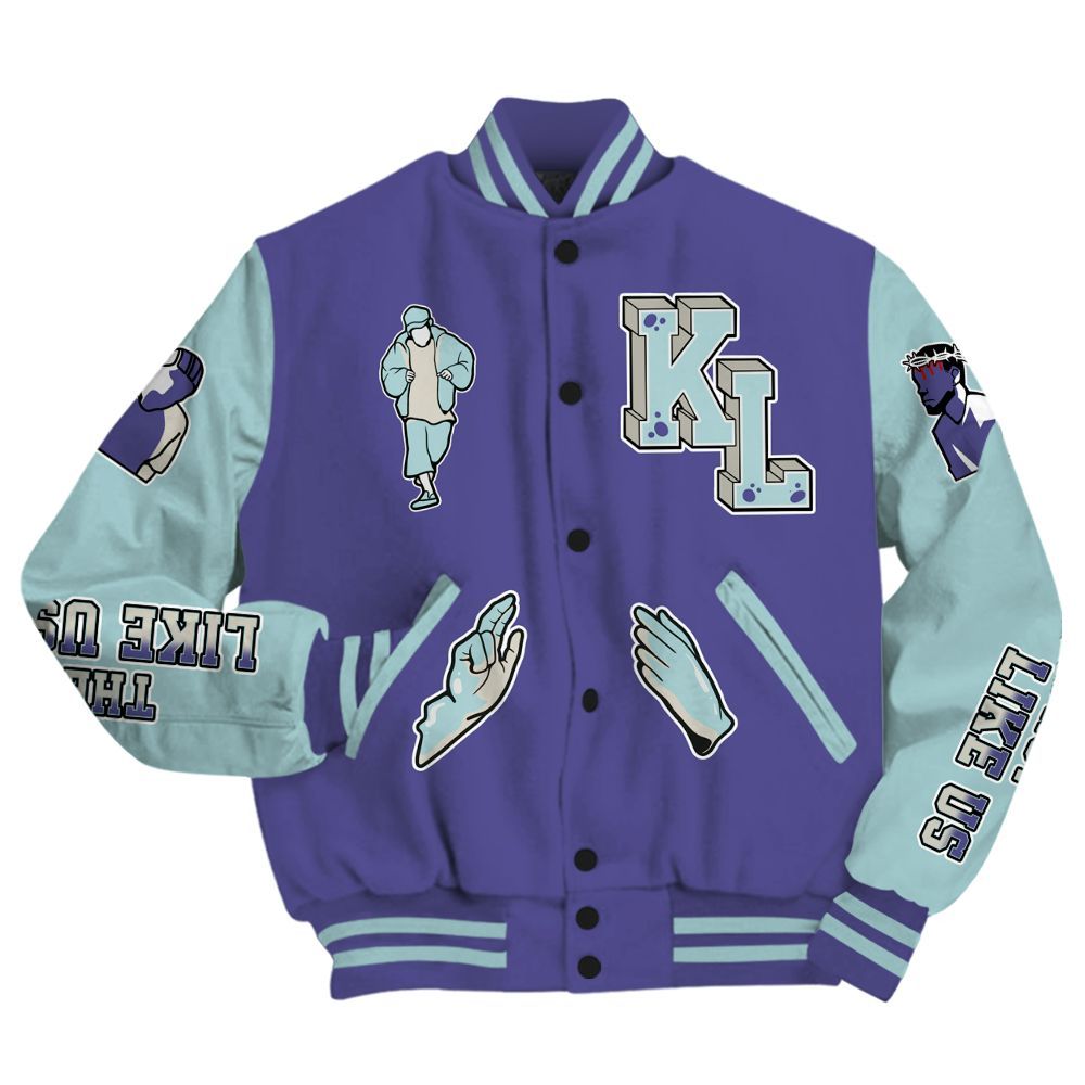 Varsity Jacket To Match Air Ship PE Hornets - Dislike Us Graphic All Over Print