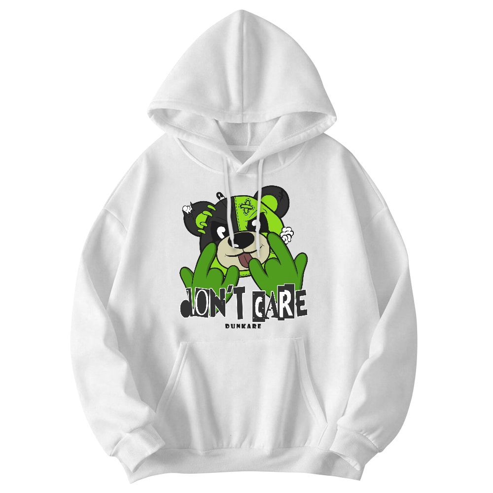 Sweatshirt To Match Electric Green 6s - Careless Bear Graphic