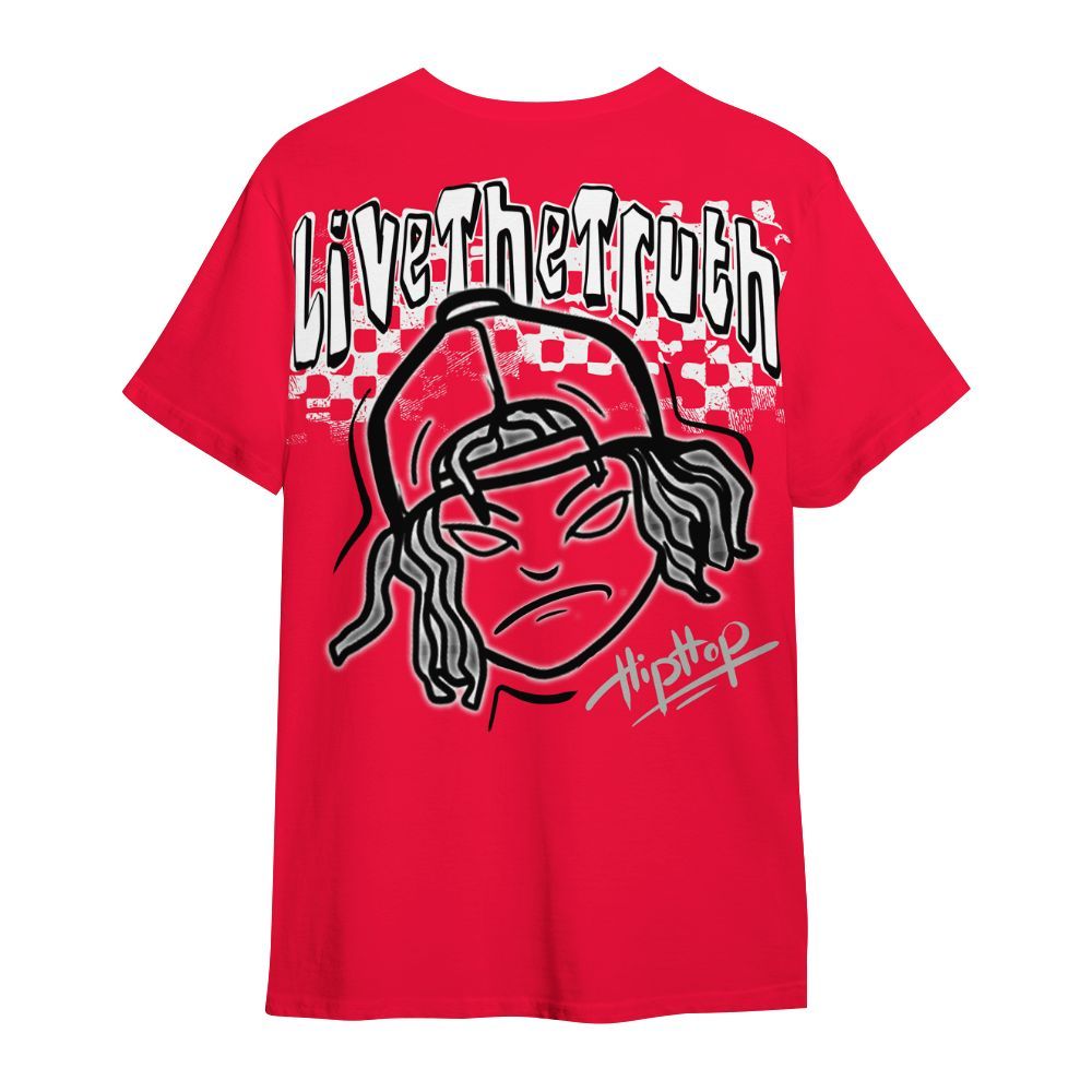 Shirt To Match Retro Fire Red 3s - Feel Life Street Style All Over Print