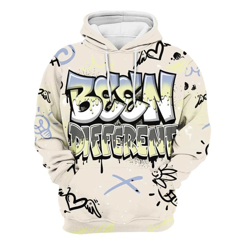 Hoodie To Match Luminous Green 5s - Drip Been Di2ferent All Over Print