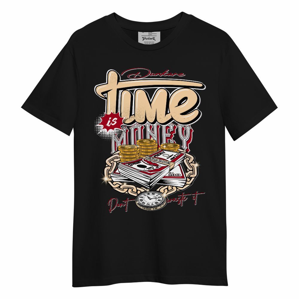 Shirt To Match Retro Pizza GS 4s - Time Is Money Graphic