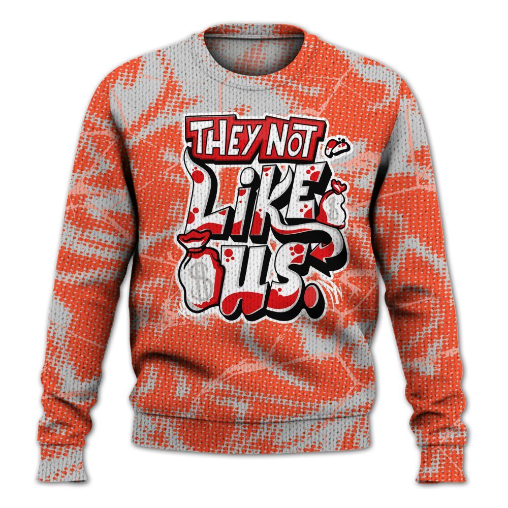 Knitted Sweater To Match Air Max 1 86 Cosmic Clay - Dislike Us Graphic