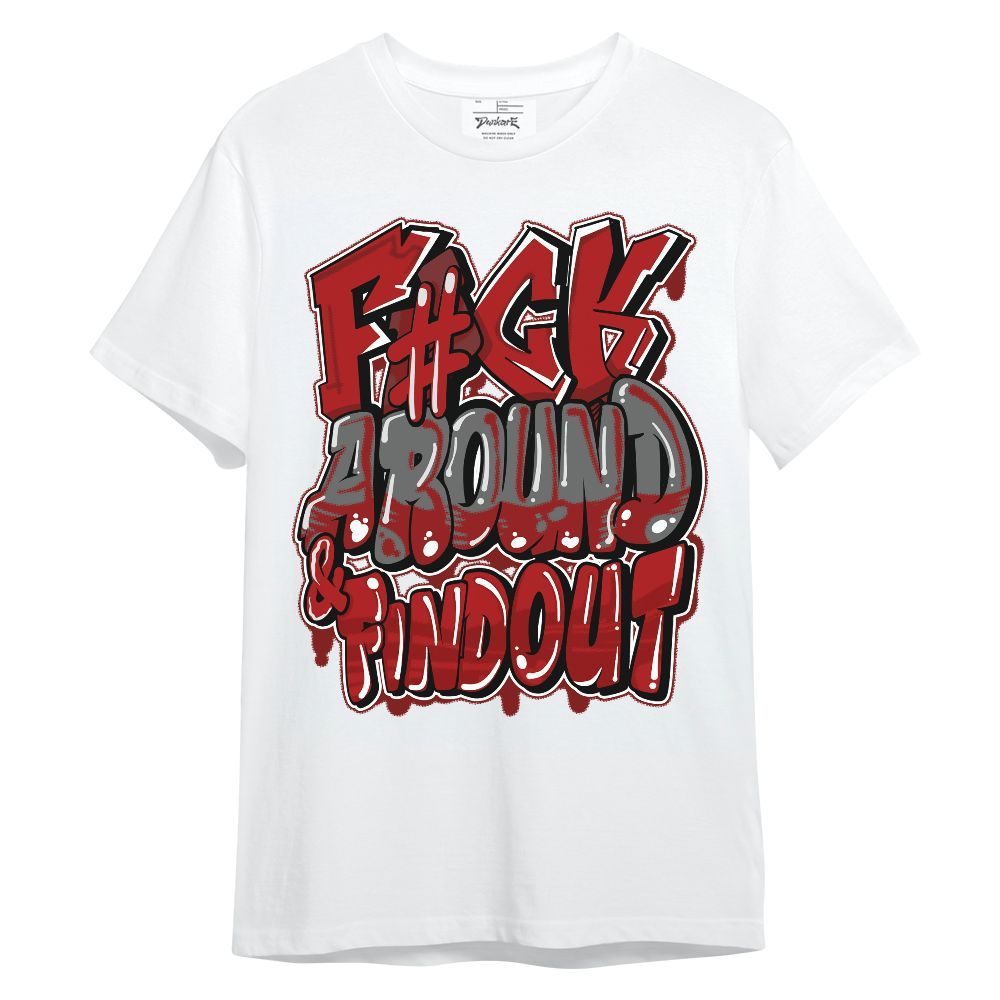 Shirt To Match Red Taxi 12s - F Around Find Out Graphic Unisex Shirt