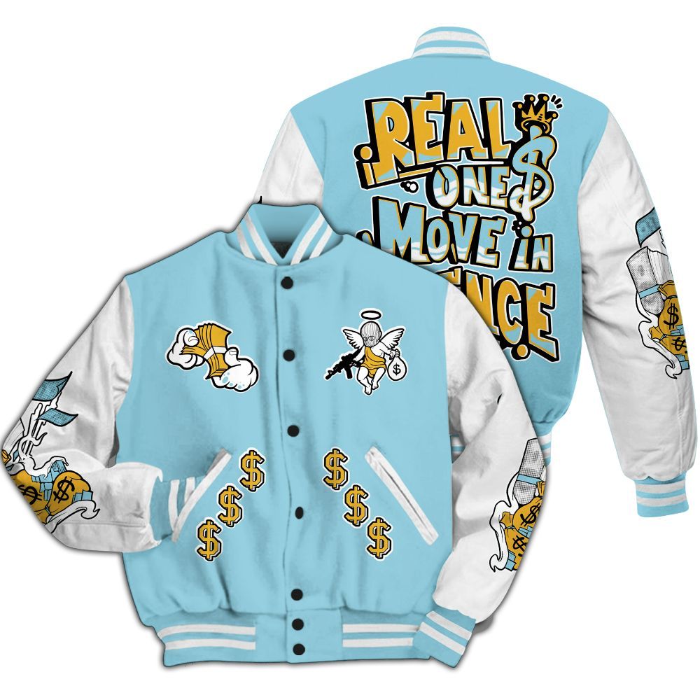 Varsity Jacket To Match Dunk High Homer Simpson - Ones Move In Silence Graphic All Over Print
