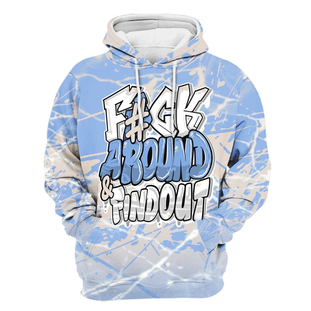 Hoodie To Match Air Max 1 Royal Pulse - F Around Find Out Graphic Profound All Over Print