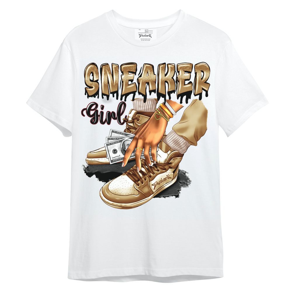 Shirt To Match Kobe 4 Gold Medal - SNEAKER Girl Money Drip Unisex Shirt