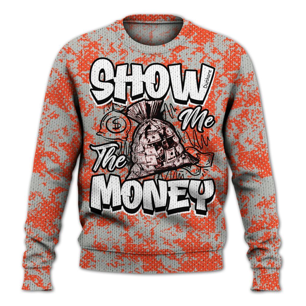 Knitted Sweater To Match Air Max 1 86 Cosmic Clay - Show Me The Money Retro
