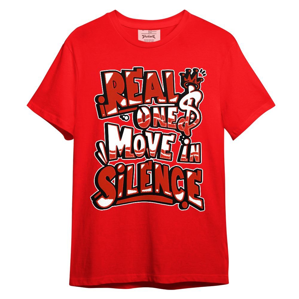 Shirt To Match Retro Cherry 11s - Ones Move In Silence Graphic Unisex Shirt