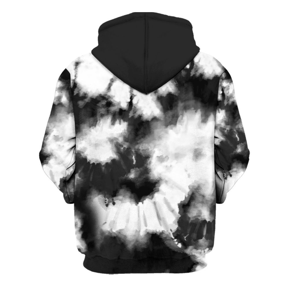 Hoodie To Match Black Cat NET 4s - Tie Dye FK Around Find Out All Over Print