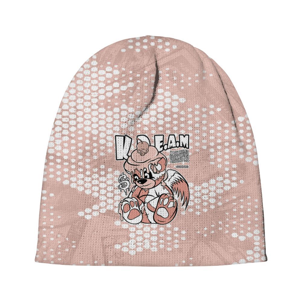 Beanie Hat To Match Low Legend Pink 11s - Loot Bear Graphic