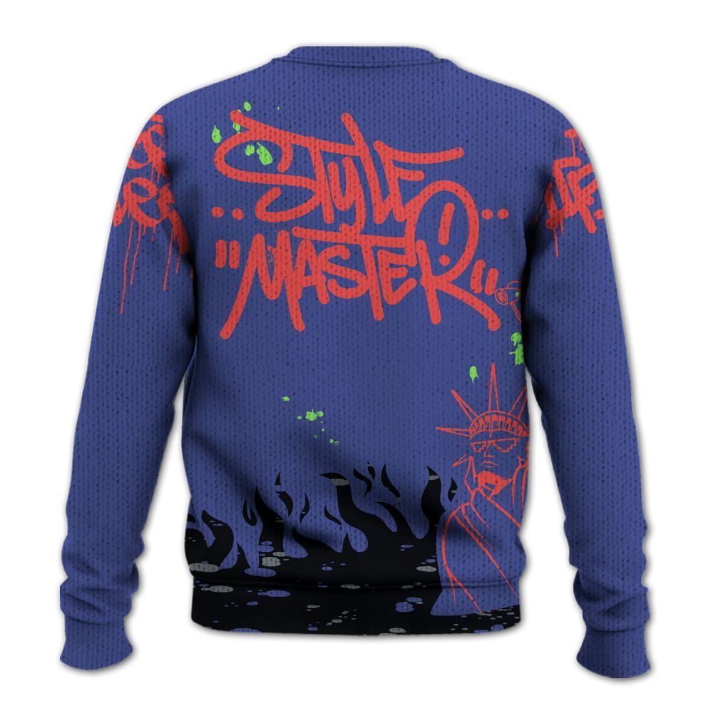 Knitted Sweater To Match KD 4 Nerf - Graphic Fck Around Find Out