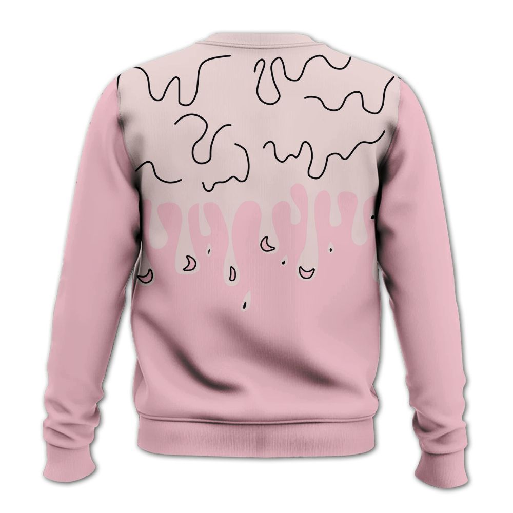 Sweatshirt To Match Dunk Low KD 17 Aunt Pearl - Snake Trust No One Drip All Over Print