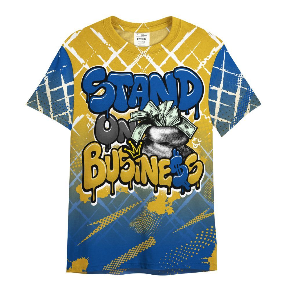 Shirt To Match High Laney 1s - Halftone Stand Business Dripping All Over Print