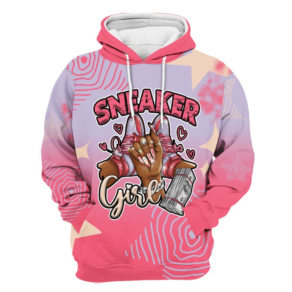 Hoodie To Match Peanut Butter Jelly 5s - Sneakerz Girlz Unique Starz All Over Print