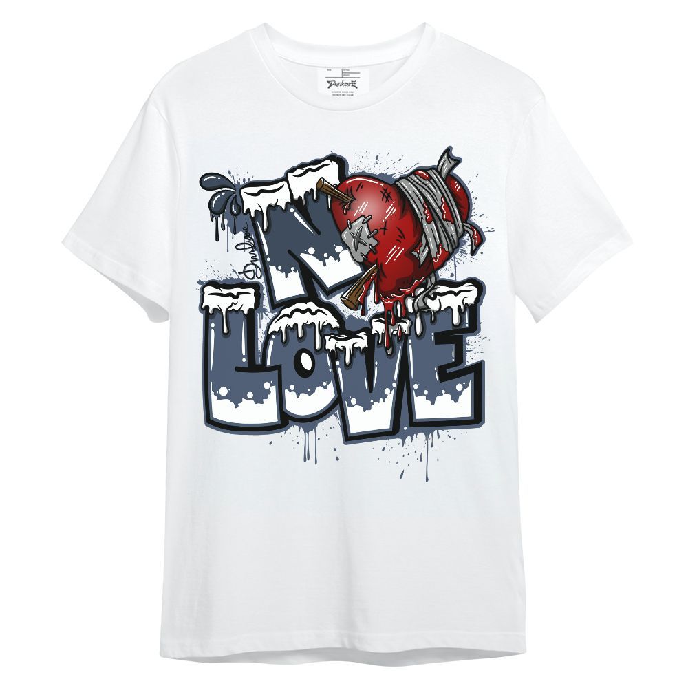 Shirt To Match Low Diffused Blue 11s - Drip No Love Unisex Shirt