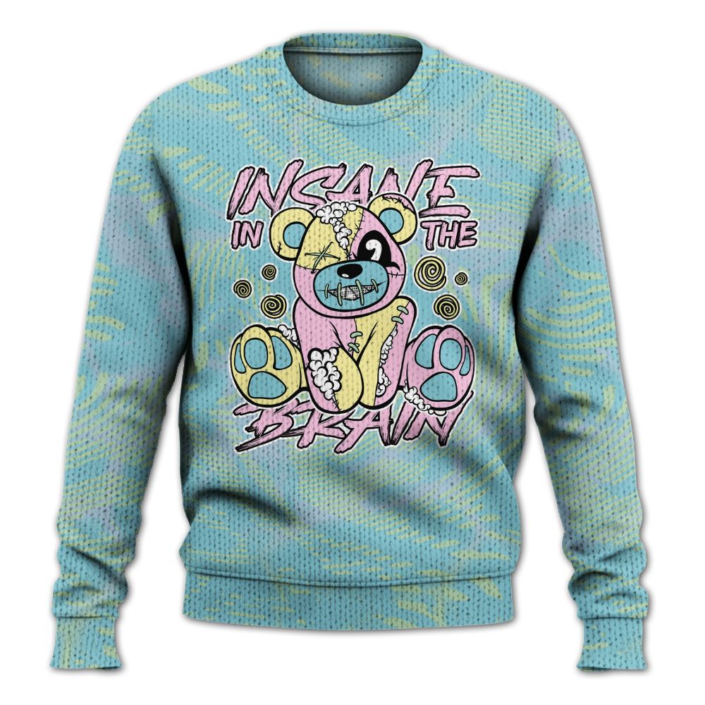 Knitted Sweater To Match SB Dunk Low Visty - Insanes Bear Fume