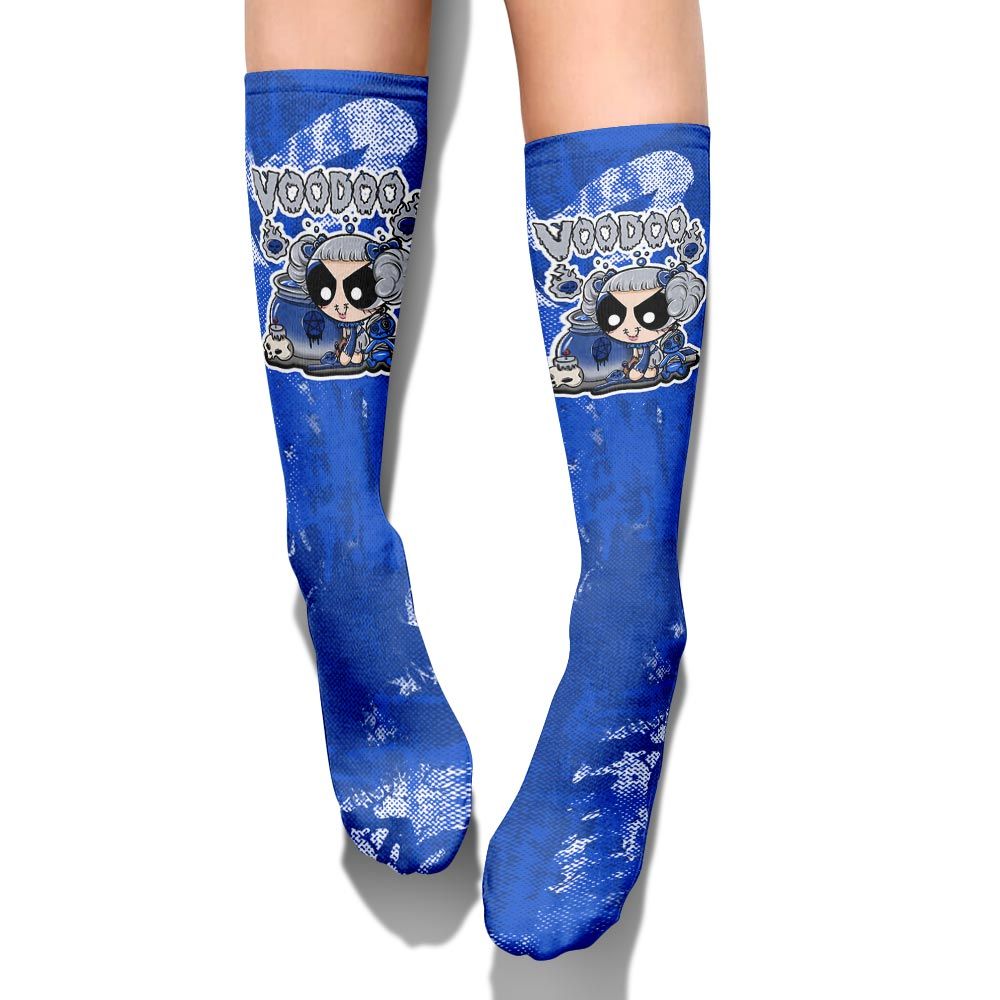 Sock To Match Air Foamposite One Royal - Voodooz