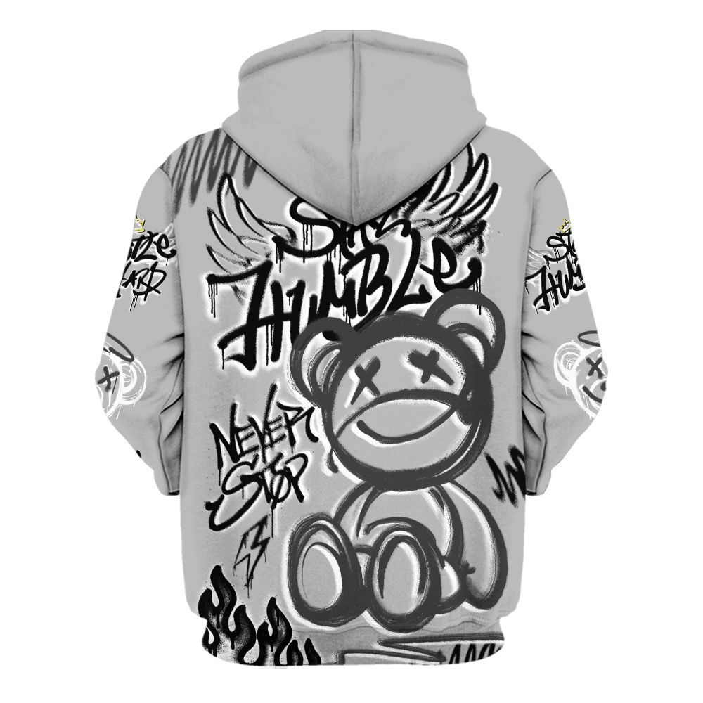 Hoodie To Match NOCTA Black 2s - Humble Drip Streetwear Graffity All Over Print