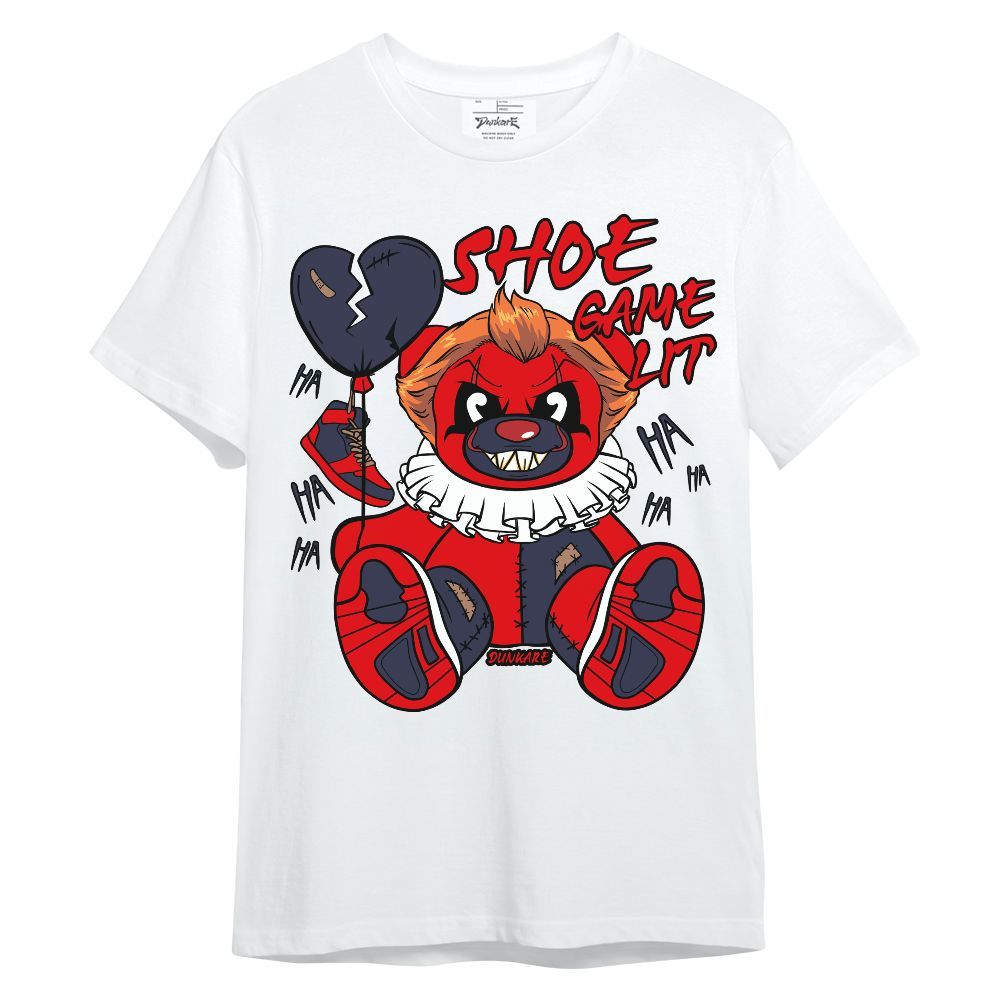 Shirt To Match Low OG Howard University 1s - Shoe Game Bear Unisex Shirt