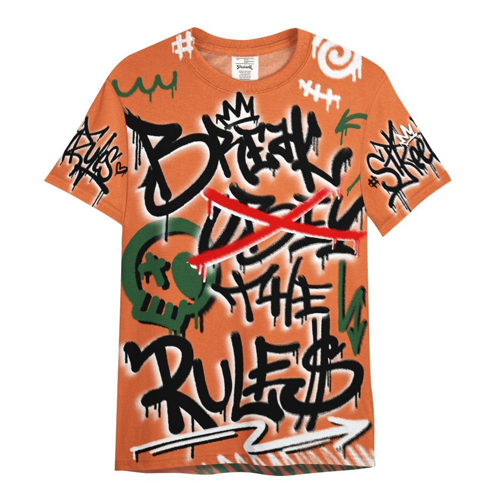 Shirt To Match Low Miami 5s - Break Rules Streetwear All Over Print
