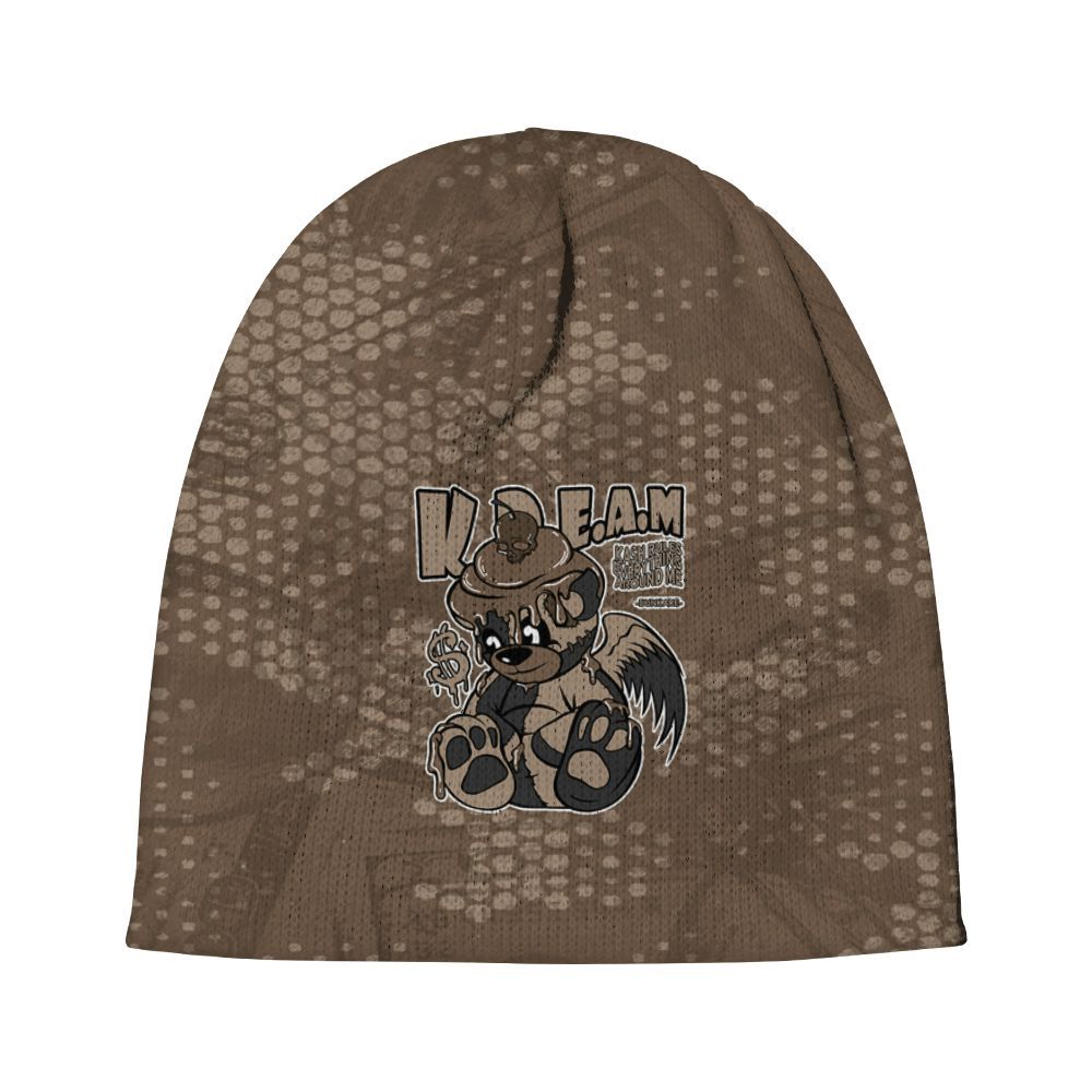 Beanie Hat To Match Dark Mocha Jack - Loot Bear Graphic