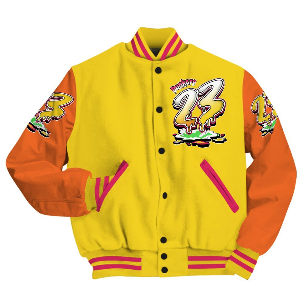 Varsity Jacket To Match Max 95 Woven Multi - Custom Name 23 Drip All Over Print