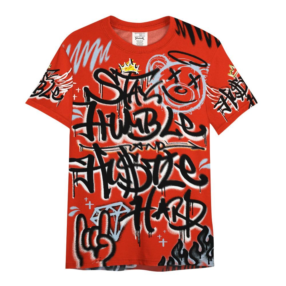 Shirt To Match Retro Cherry 11s - Humble Drip Streetwear Graffity All Over Print
