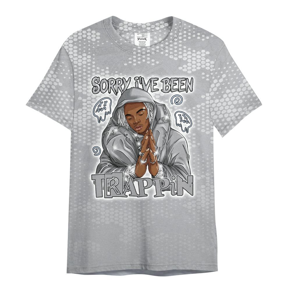 Shirt To Match Low OG Wolf Grey 1s - Trappin' Banknote All Over Print
