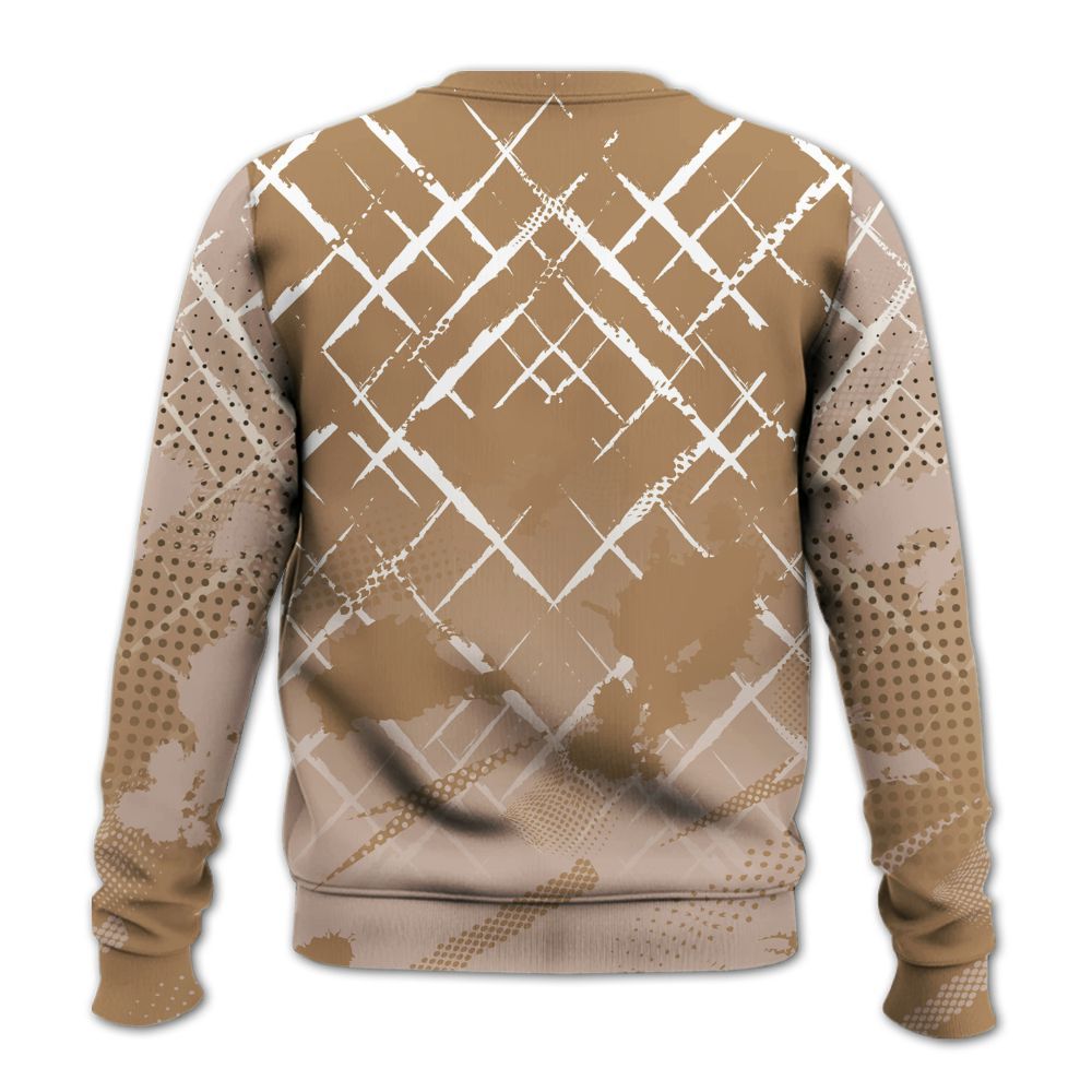 Sweatshirt To Match Kobe 4 Gold Medal - Halftone Stand Business Dripping All Over Print