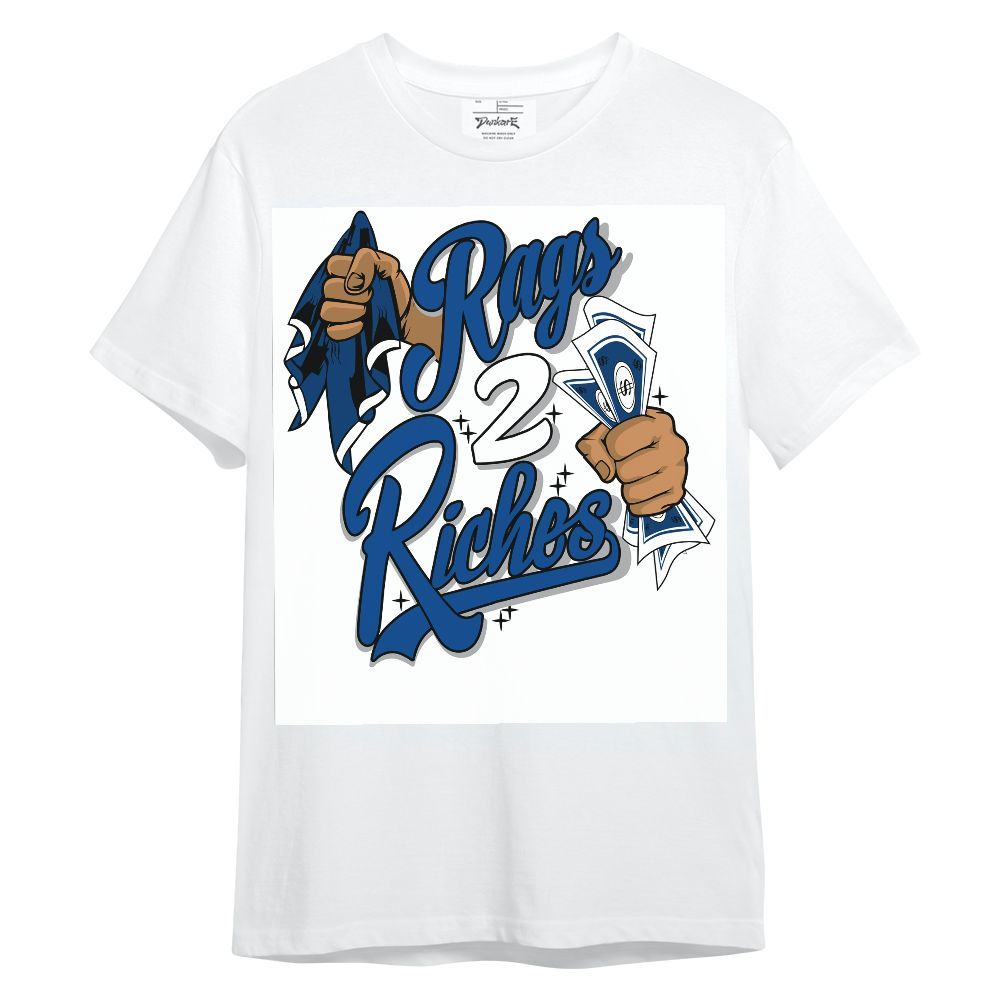 Shirt To Match Low 85 Royal 1s - Rag 2 Riches Unisex Shirt