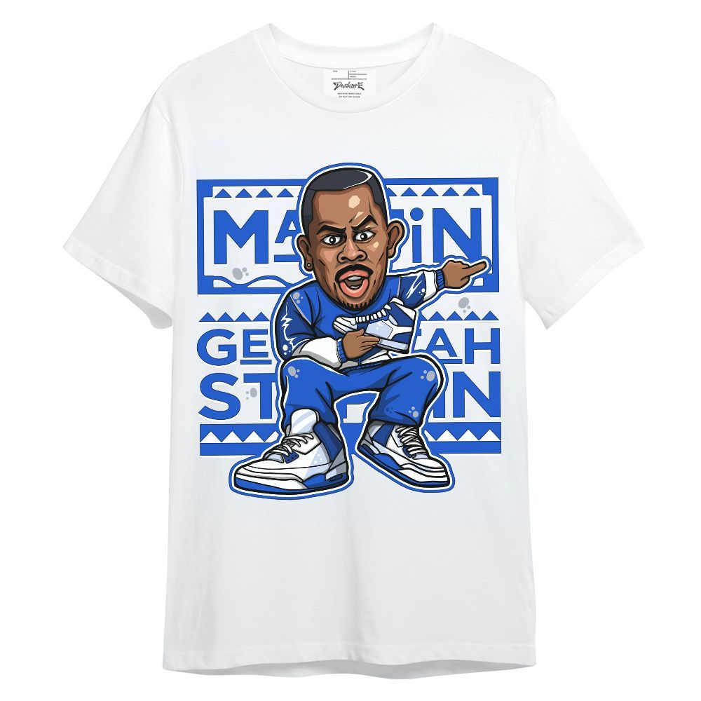 Shirt To Match Air Foamposite One Royal - Get Tag Sneakers Steppin' Graphic Unisex Shirt