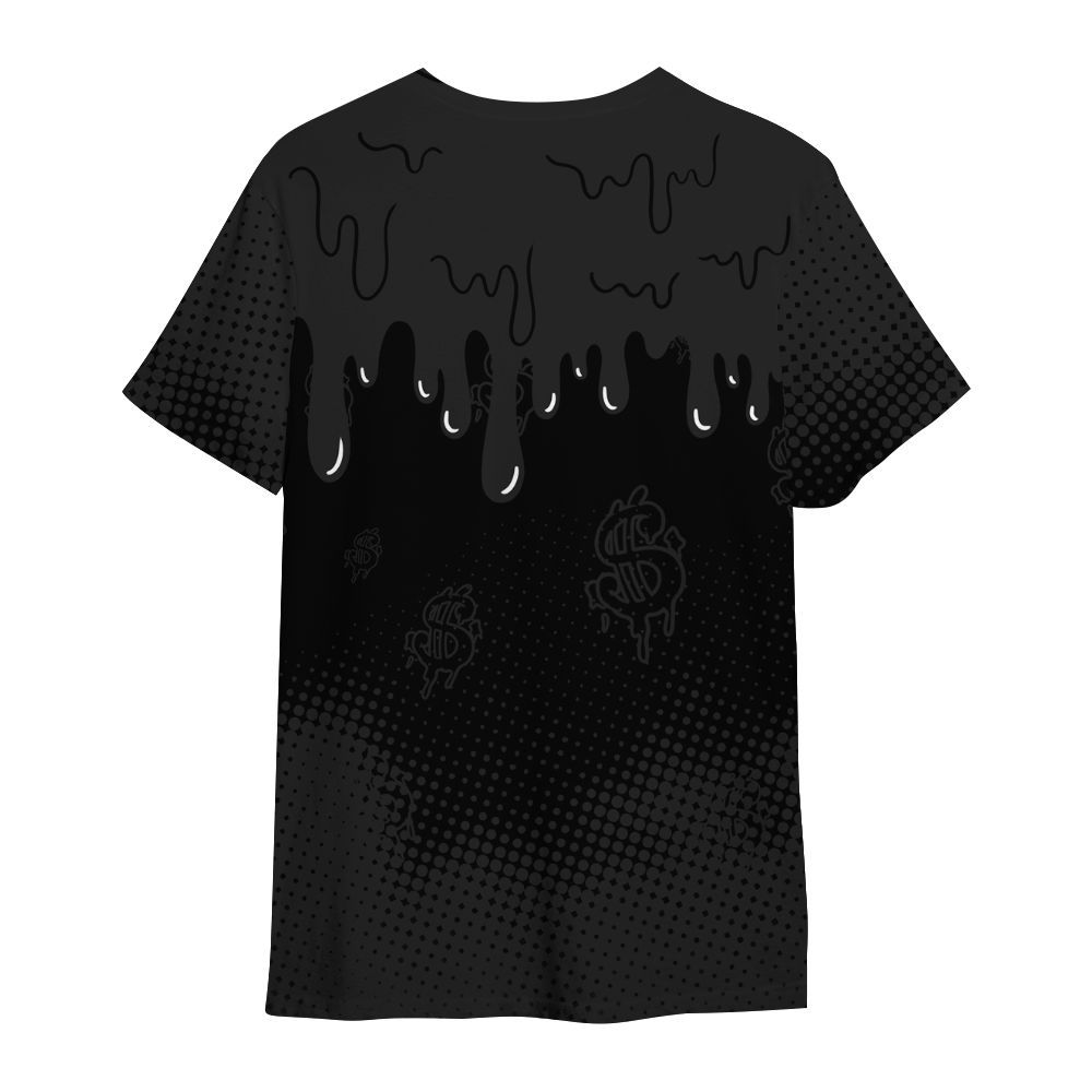 Shirt To Match Black Cat 3s - Loot Bear Unique Drip All Over Print